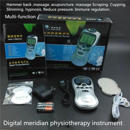 Medical household electronic therapeutic apparatus Cervical massage physiotherapy Electrical acupuncture stimulation massager