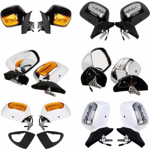 Motorcycle Rear View Mirror With Turn Signal For Honda Goldwing GL1800 2001-2017 2011 2010 Accessories
