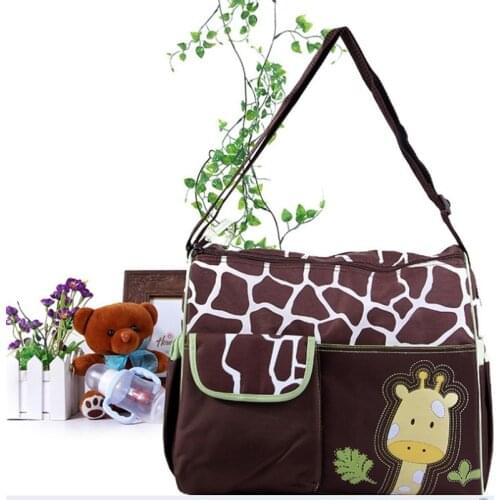 2020 New Multi-function Mummy Bag Large-capacity Cartoon Pattern Mummy Bag Fashion Baby Supplies Mother Bag