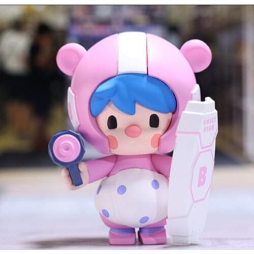 Original POPMART Sweet Bean Akihabara Series Blind Box Toy Figure Designated Style Cute Anime Character Gift