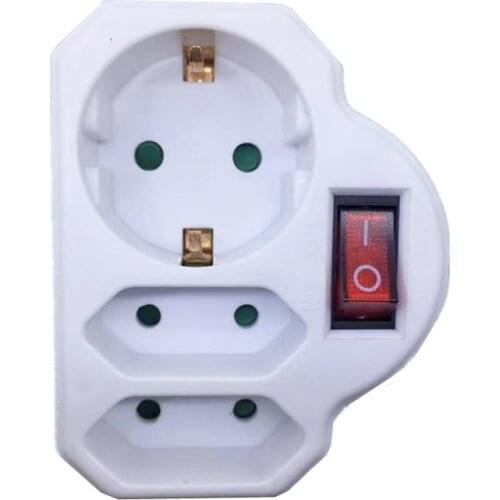 Socket Converter One Turn Multiple Two Or Three Hole Adapter Expansion Multi-Function Power Conversion Plug