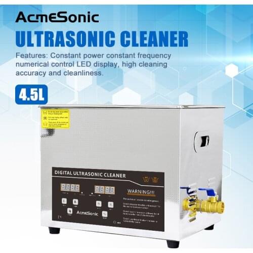 ACMESONIC Manufactory 40kHz 180W Erupe Popular Ultrasonic Cleaner C630 4.5L for Printhead Epson