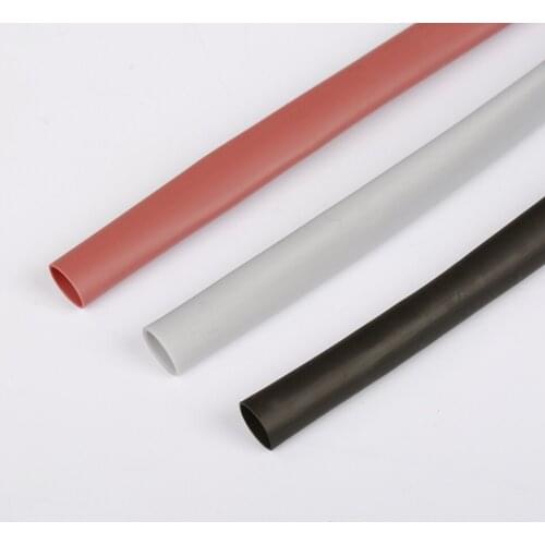 Length 1m FPV High Temperature Silicone Heat Shrink Tube 1.5mm/6mm/8mm Dia for DIY Racing Drone