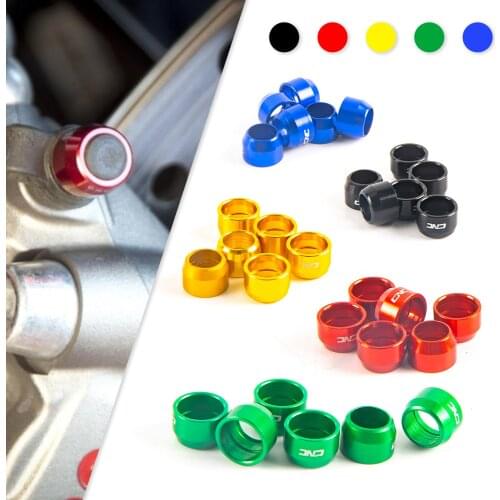 Motorcycle Universal Billet Bleed Valve Cover Kit For Ducati Monster Hypermotard Streetfighter Multistrada Diavel Panigale