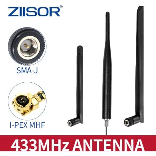 433MHz Lora Antenna External 433M Omni Antenna SMA Male for Long Range Wireless Module WLAN Monitor DTU Aerial TX433-JKD-20