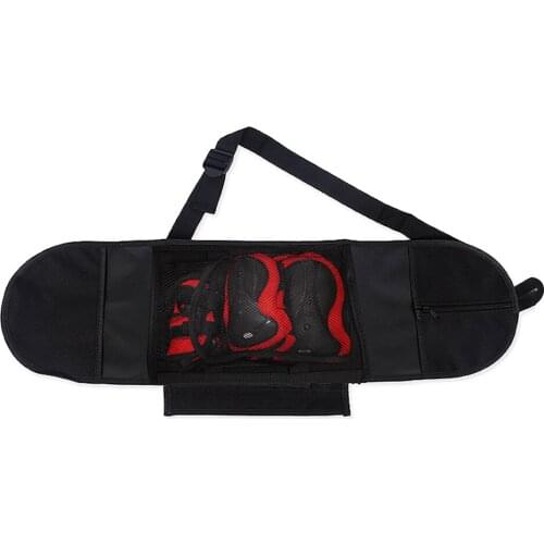 Waterproof Skateboard Backpack Skate Board Shoulder Adjustable Strap Scooter Longboard Carrier Pouch Protective Pouch