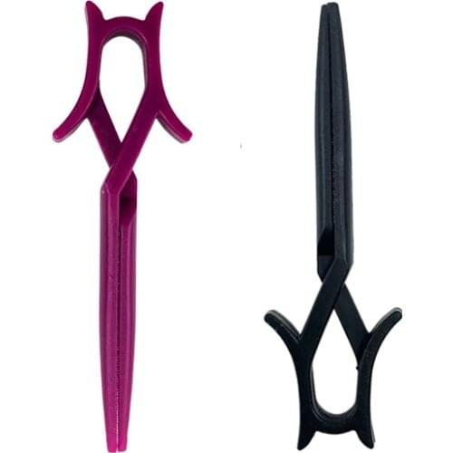 High Quality 40 Pcs Plastic Dye Hair Clip Salon Hair Color Perming Clips