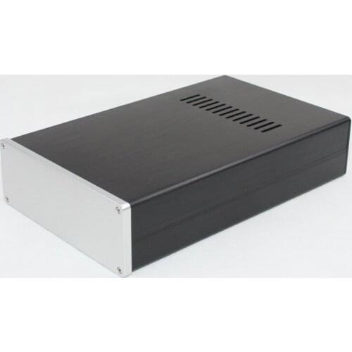 WA102 Aluminum enclosure Preamp chassis Power amplifier case/box size 310*195*70MM Free ship