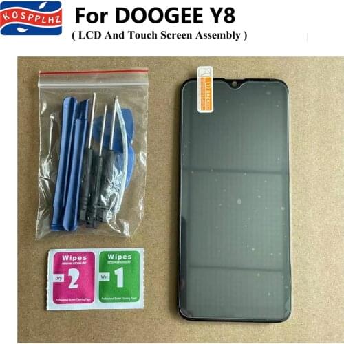 For Doogee Y8 LCD + Touch Display Screen Assembly 100% Tested Guaranteed Work For DOOGEE Y 8 / X90L Replacement Protective film