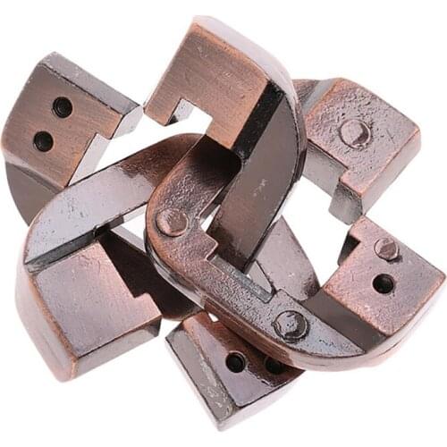 Brain Teaser Set IQ Disentanglement Toy Magic Trick Game Adult Students Decompress Unlock Toy Educational For children