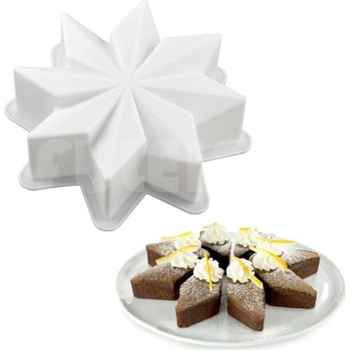 3D Maple Leaf shaped Silicone cake mold ,DIY Baking Tools Muffin Brownie Cake Pudding and Jello silicone chocolate mould