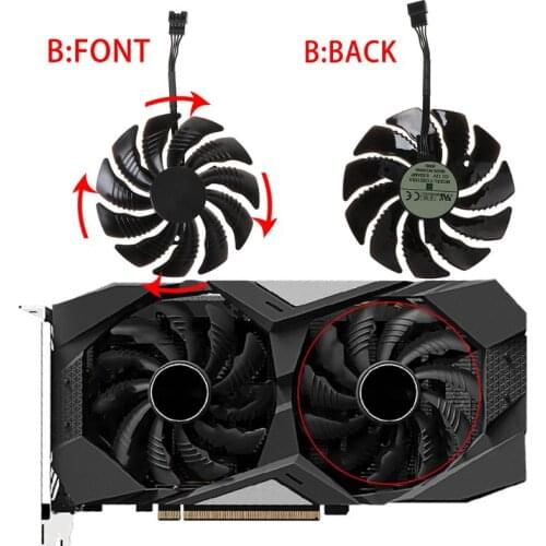 T129215SU 85mm Cooling Fan Cooler for Gigabyte Geforce GTX 1050 1050TI 1060 1070 1070TI G1 Radeon RX 570 580 Gaming MI