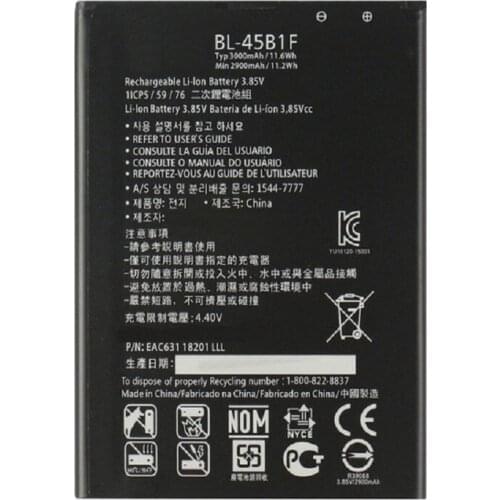 BL-45B1F Battery For LG V10 H968 H961 BAK-110 F600 BL 45B1F H901 H900 3000mAh