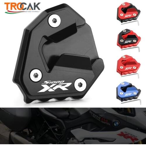 For BMW S1000XR S 1000XR S1000 XR 2014-2019 Motorcycle Accessories Kickstand Support Plate Foot Side Stand Enlarge Extension Pad