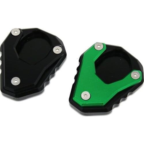 Side Kickstand Extension Stand For Kawasaki NINJA400 2018 Motorcycle Stand Support Black Red Blue