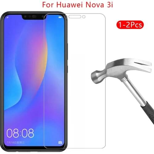 Case for huawei nova 3i cover tempered glass screen protector on nova3i 3 i i3 protective phone coque bag accessories global 360