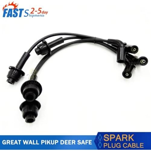 For Great Wall PIKUP DEER SAFE SAILOR SOCOOL Gasoline 491Q engine Spark plug cable Original specifications