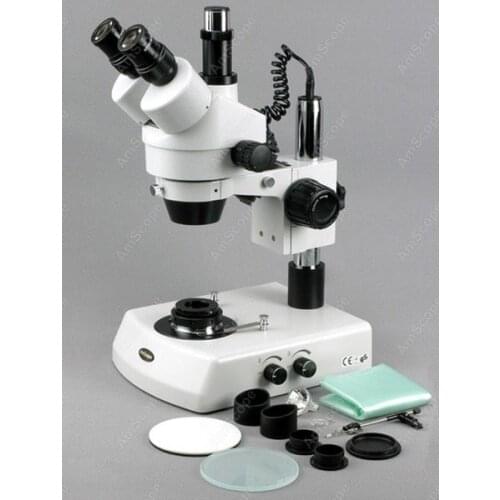 Gem Microscope-AmScope Supplies 3.5X-90X Jewelry Gem Stereo Microscope + Dual Halogen + 3MP USB Camera