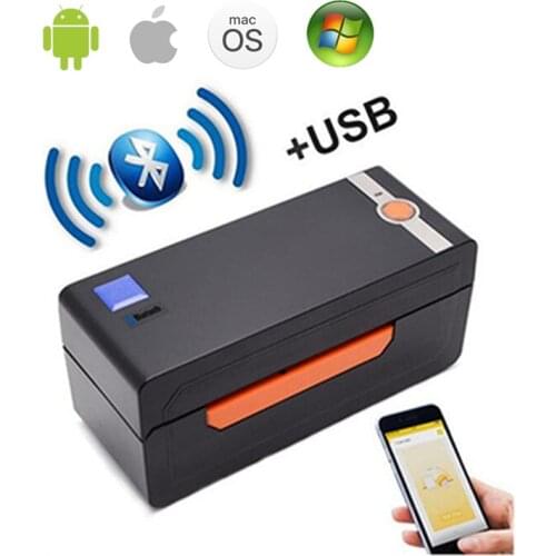 WERESE Product price barcode sticker shipping express waybill label 40-108mm width thermal printer suitable for windows Mac OS