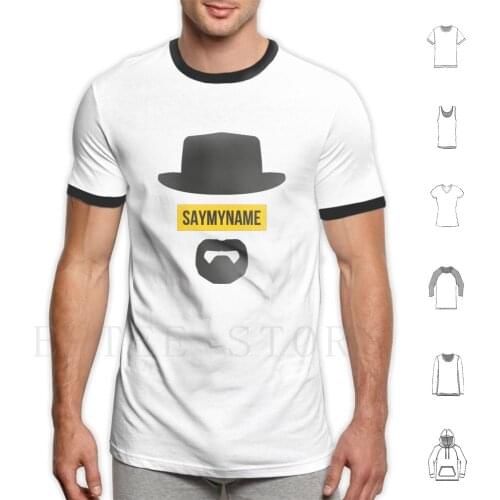T Shirt Cotton Men Diy Print Heisenberg Walter White Jesse Pinkman Meth Gustavo Fring Blue Crystal Chemistry Methamohetamine