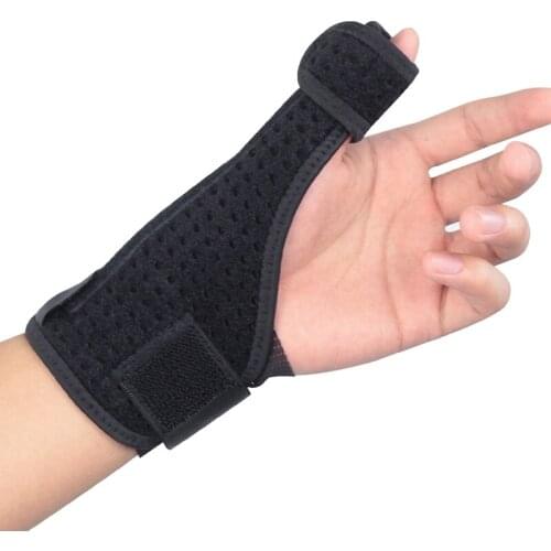 Hot Wrist Support Thumb Cover Left Right Hand Breathable Adjustable Compression Forearm Wrap Belt Strap Protector Gym Sportswear