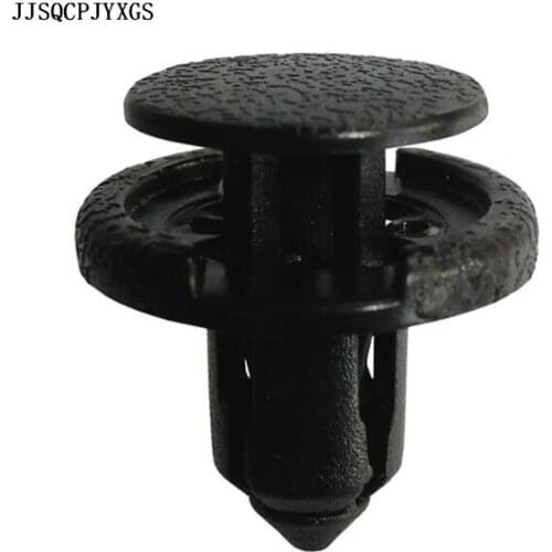 JJSJQCPJYXGS Polyformaldehyde Black Bumper Clip Push-Type Retainer for Maxima 1994-On 01553-09611
