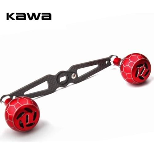 Kawa New Fishing Reel Handle Carbon Fiber Handle For Baitcasting So Lighte High Quality Hole Size 8*5/7*4mm Length 130mm