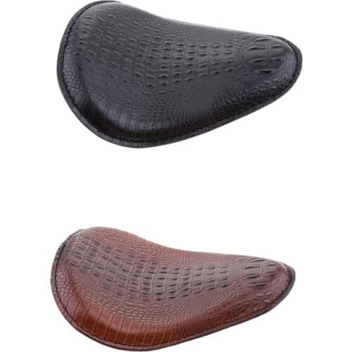 Motorcycle 3'' Spring SOLO Emboss Seat For Suzuki for Yamaha for Honda for Bobber