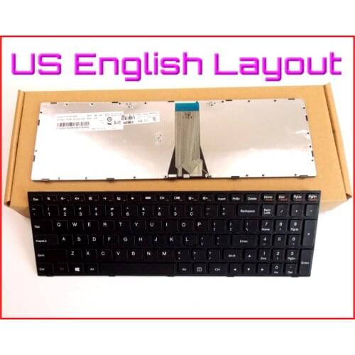 New Keyboard US English Version for LENOVO 9z.NB4SN.001 PK1314K2A00 PK1314K1A00 PK130TH1A00 MP-13Q13US-686 Laptop with Frame