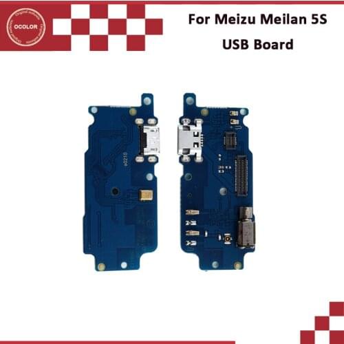 Ocolor For Meizu Meilan 5S USB Plug Charge Board Assembly Repair Parts For Meizu Meilan 5S USB Board Mobile Phone Accessories