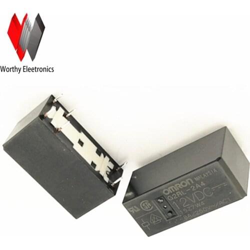 Wholesale 10pcs/lot relay G2RL-2A4-12VDC