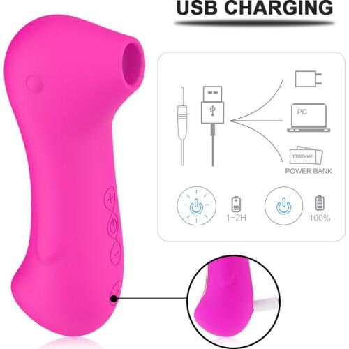 Penis Nipple Glans Sucking Vibrator Masturbador Feminino Sex Toys Female Masturbation Breast Tease Device Adult Products S0018