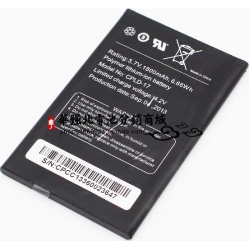 It is suitable for 1800mAh Coolpad cpld-17 mobile phone battery board