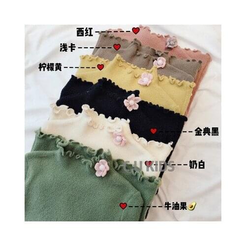 Girls' Long-sleeved Bottoming T Shirt 2020 Autumn New Female Baby Korean Style Cute Flowers T Shirt Kids Casual Pullover Top Tee