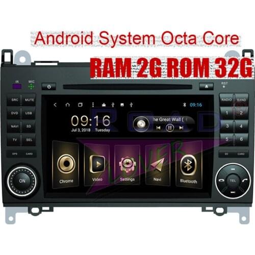Roadlover Android 8.1 Car DVD Player For Benz A-Class W169 B-Class W245 2004-2012 Stereo GPS Navigation 2Din Automotive Magnitol