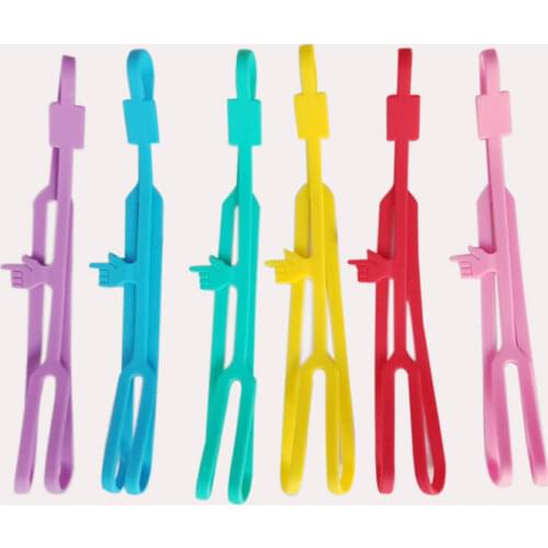 Hot Sale New Cute Silicone Finger Pointing Bookmark Book Mark Office Supply Funny Gifts For School Office Supplies