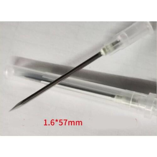 Acupuncture massage needle 1.6*57mm/2.0*57mm triangle needle cupping lancet use 10 pcs
