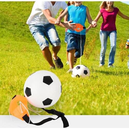 Kids Football Training Device Set Ball Bumper Swivel Strap Outdoor Sports Childrens Toy Football Practice Tool