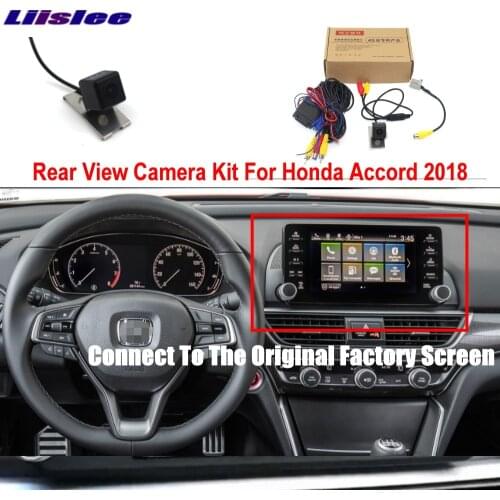 For Honda Accord 10th 2018 2019 2020 / Car Rear Reverse Camera Sets / Compatible Original Factory Screen / RCA Video Input
