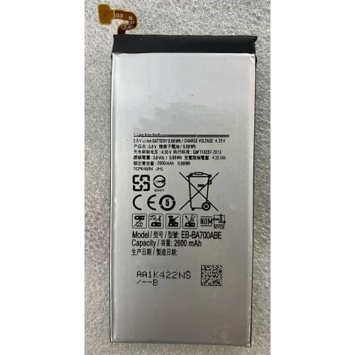 HST New Battery 2600mAh Galaxy A7 2015 EB-BA700ABE Battery A700L/F A700H/X A700K A700FD A700YD A700S A7000 A7009 Batteries