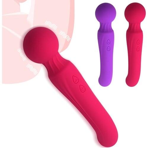 Powerful G Spot vibrating Dildo for woman Magic Wand AV Vibrator Sex Toys for Woman Clitoris Stimulator Sex Shop toys for adults