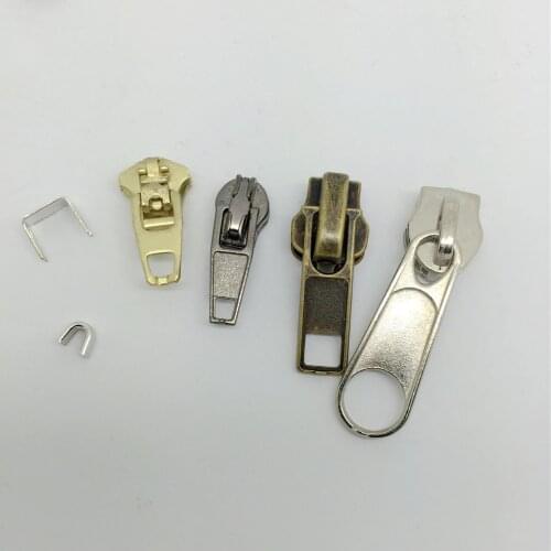 22Pcs/Lot Metal Zipper Repair Kit Zipper Replacement Pack Zipper Fix Instant