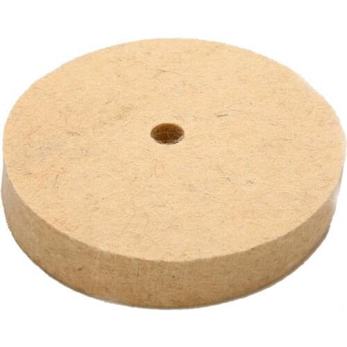 4" Wool Felt Polishing Wheel Buffing Grinding Wheel Polisher Disc Pad Rotary Tool 100*20mm Abrasive Tools