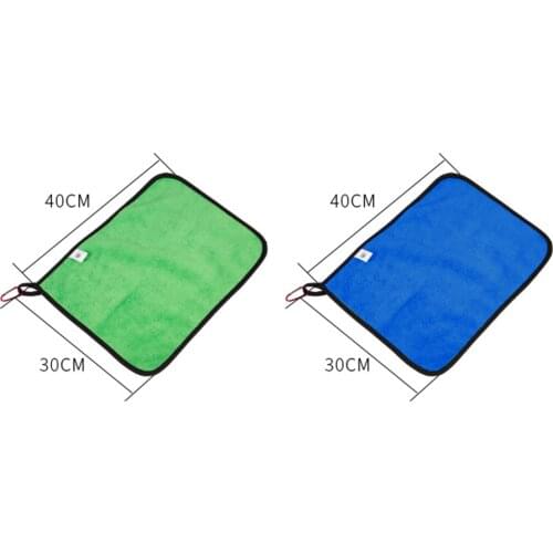 Fishing Towel Fishing Clothing Thickening Non-stick Absorbent Outdoors Sports Wipe Hands Towel Hiking Fishing Equipment