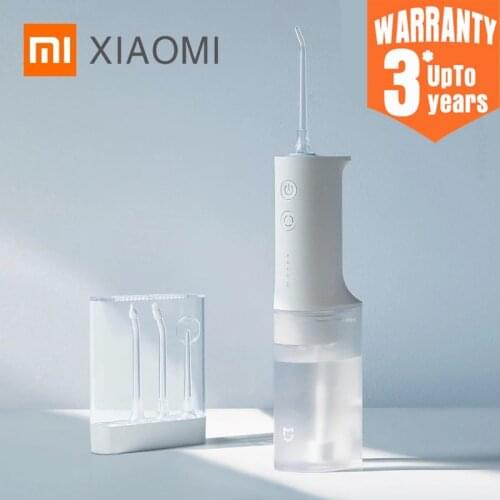 Xiaomi Mijia MEO701 Portable Oral Irrigator Teeth IPX7 Waterproof 4 Gear Mode 200ML Water Flosser Bucal Tooth Cleaner