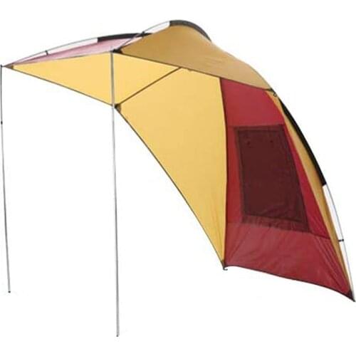 Portable Car Awning Tent Sun Shelter Canopy Waterproof Car Tail Tent for Camping Beach SUV