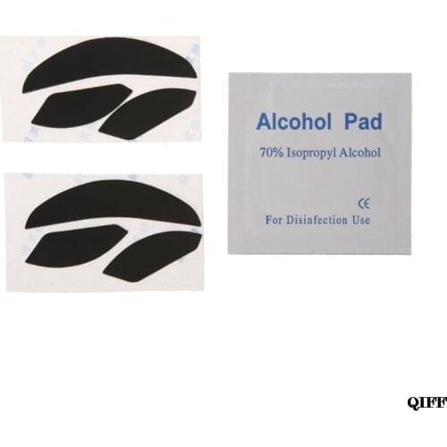 Drop Ship&Wholesale 2 Sets 0.6mm Thickness Replacement Mouse Feet Skates For Steelseries RIVAL 100 APR29