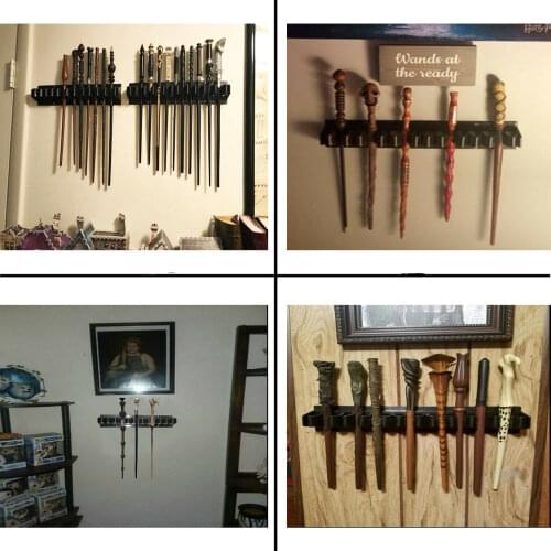 Magic Wand Display Stand / Plastic Rack For Dumbledore Hermoine NEW