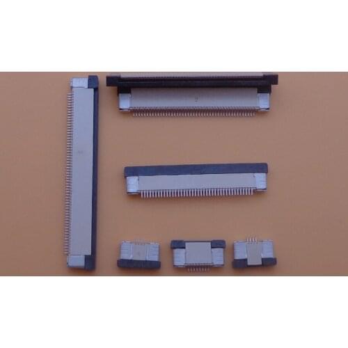 10PCS FPC Connector socket FFC 0.5MM Drawer Top Contact Type 4P 6P 8P 10P 12P 14P 18P 20P 22P 24P 30P 32P 36P 40P 50P 60P