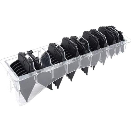 10Pcs Hair Clipper Cutting Guide Comb Guards Trimmers Wet And Dry Use Limit Comb Tools Kit 1.5-25Mm For WAHL